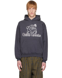 Online Ceramics Navy Hitching A Ride Hoodie