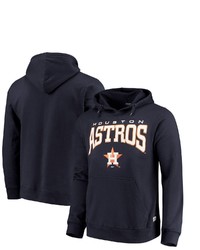 STITCHES Navy Houston Astros Team Pullover Hoodie