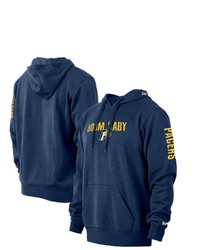 New Era Navy Indiana Pacers 202122 City Edition Pullover Hoodie