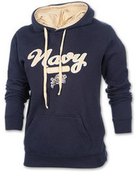 Colosseum Navy Midship College Script Pullover Hoodie