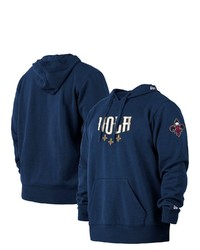 New Era Navy New Orleans Pelicans 202122 City Edition Big Tall Pullover Hoodie
