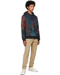 Ps By Paul Smith Navy Oil Slick Hoodie