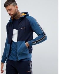 Nicce London Nicce Bronco Hoodie With S In Blue