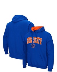 Colosseum Royal Boise State Broncos Arch Logo 30 Pullover Hoodie