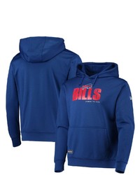 New Era Royal Buffalo Bills Combine Authentic Hard Hash Pullover Hoodie At Nordstrom