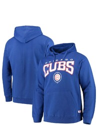 STITCHES Royal Chicago Cubs Team Pullover Hoodie