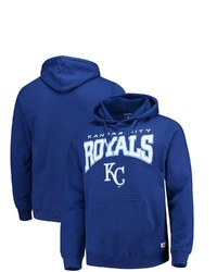 STITCHES Royal Kansas City Royals Team Pullover Hoodie