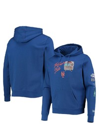 New Era Royal New York Mets City Transit Pullover Hoodie