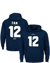 Majestic Seattle Seahawks 12s College Navy Eligible Receiver Ii Name Number Hoodie At Nordstrom