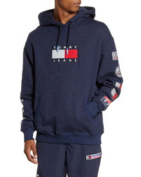 Tommy Jeans Tjm Sport Tech Logo Hooded Sweatshirt
