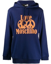 Love Moschino World Peace Hoodie