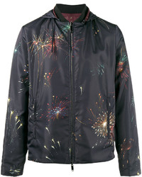 Valentino Reversible Fireworks Print Jacket