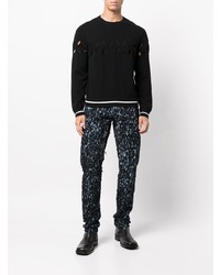 Givenchy Abstract Print Jeans
