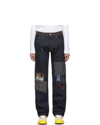 Junya Watanabe Blue Levis Edition 503 Patch Jeans