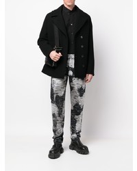 Givenchy Distressed Two Tone Jeans