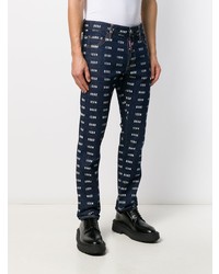 DSQUARED2 Icon Printed Straight Leg Jeans
