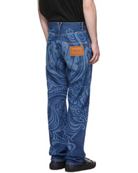 Versace Navy Music Jeans