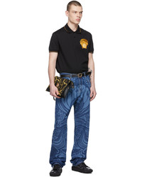 Versace Navy Music Jeans