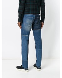 Lanvin Patch Slim Fit Jeans
