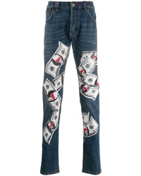 Philipp Plein Printed Jeans