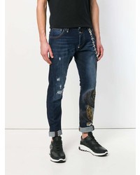 Philipp Plein Sadness Super Straight Cut Jeans
