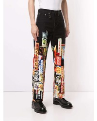 Neil Barrett Shinjuku Soho Print Jeans