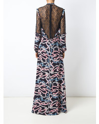 Olympiah Lace Panelled Gown