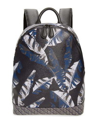 Ted Baker London Faux Leather Print Backpack