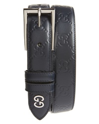 Gucci Reversible Signature Leather Belt