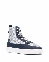 Leandro Lopes Monogram Panelled Sneakers
