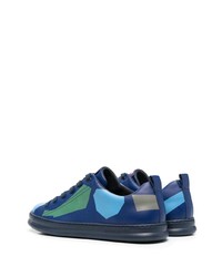 Camper Abstract Pattern Leather Sneakers