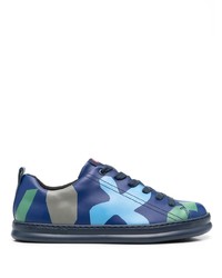 Camper Abstract Pattern Leather Sneakers