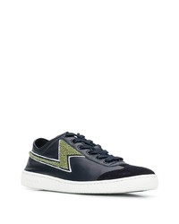 PS Paul Smith Fleece Panel Low Top Sneakers