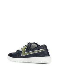 PS Paul Smith Fleece Panel Low Top Sneakers