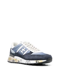Premiata Graphic Print Lace Up Sneakers