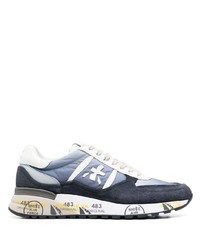 Premiata Graphic Print Lace Up Sneakers