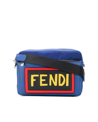 Fendi Logo Patch Shoulder Bag