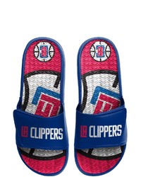 FOCO La Clippers Wordmark Gel Slide Sandals