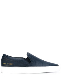 Common Projects Perforated Slip On Sneakers