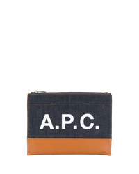 A.P.C. Logo Clutch Bag