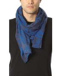 The Hill-Side Ultralight Palm Leaves Print Scarf