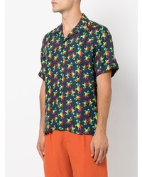 Vilebrequin Chelly Turtle Print Linen Shirt