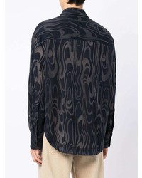 Eckhaus Latta Abstract Pattern Print Shirt