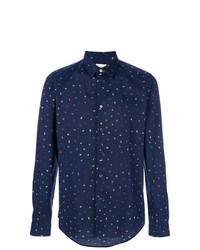 Ps By Paul Smith Brush Strokes Print Shirt