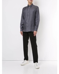 Gieves & Hawkes Crown Embroidered Shirt