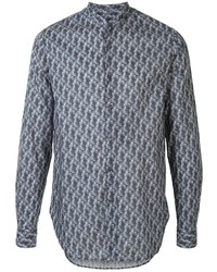 Giorgio Armani Geometric Long Sleeve Shirt