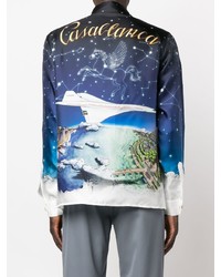 Casablanca Graphic Print Long Sleeved Shirt