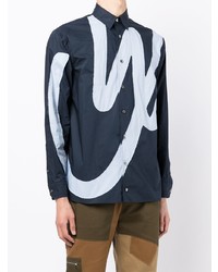 JW Anderson Logo Appliqu Long Sleeved Shirt