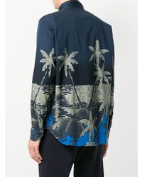 Etro Palm Trees Print Shirt