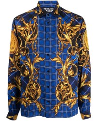 VERSACE JEANS COUTURE Panelled Baroque Shirt